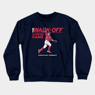 Christian Vazquez The Walk-Off Crewneck Sweatshirt